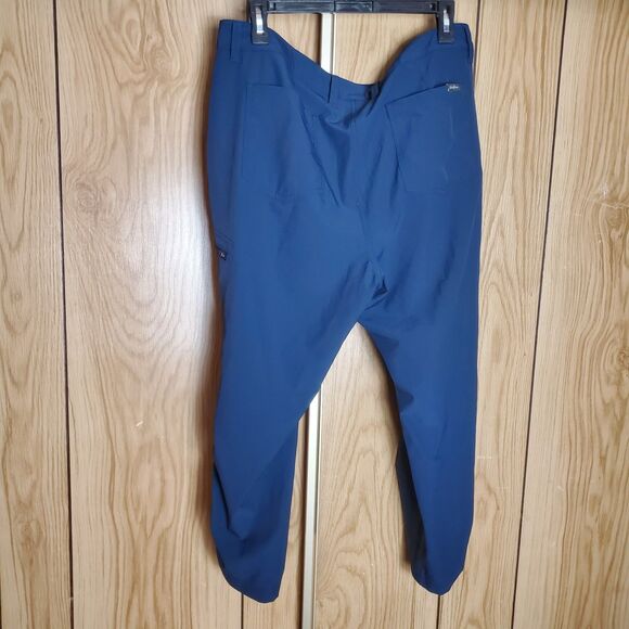 Eddie Bauer Navy Ankle Pants Size 14 - Picture 4 of 8